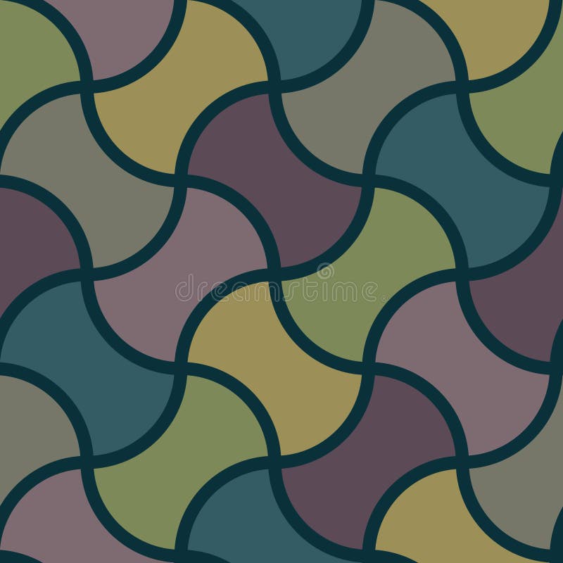 Abstract geometric pattern royalty free illustration