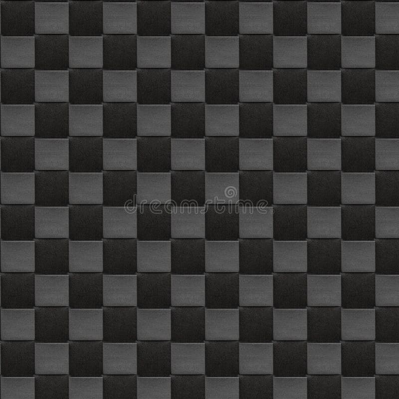 abstract geometric pattern. Dark square background. seamless black and dark gray tiled surface