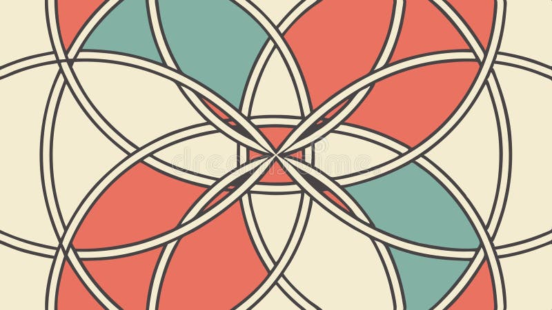 Abstract geometric pattern design vector design Generative AI stock illustration