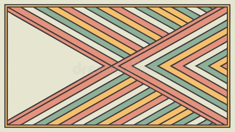 Abstract geometric pattern, diagonal lines colorful design background element vector design Generative AI vector illustration