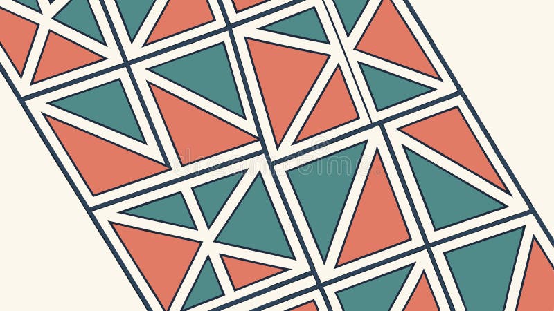 Abstract Geometric Pattern, Dynamic Triangle Design, vector design Generative AI royalty free illustration