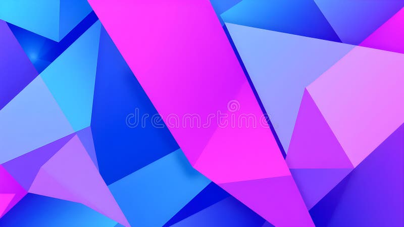Abstract geometric pattern featuring overlapping polygonal shapes. royalty free illustration