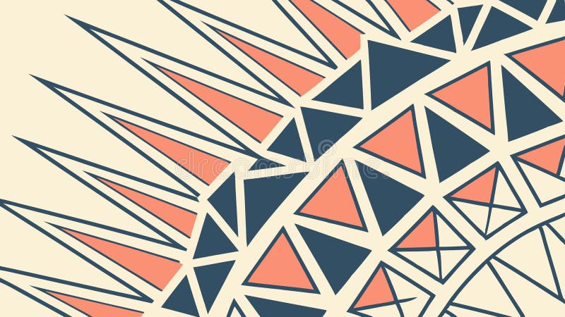 Abstract Geometric Pattern, Modern Artistic Design, vector design Generative AI royalty free illustration