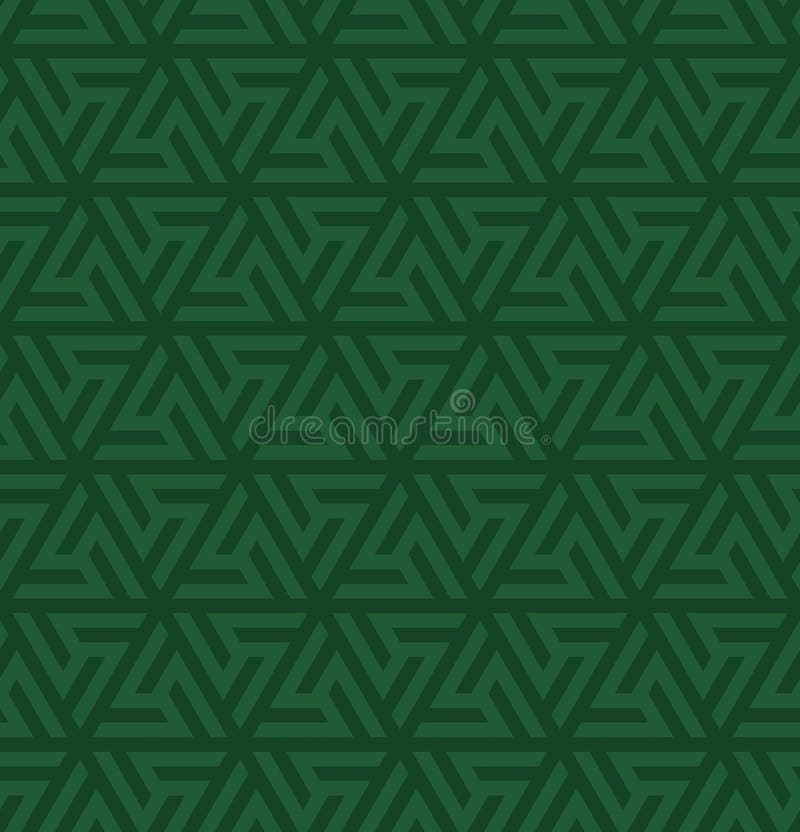 Abstract geometric pattern. Pattern of a triangular ornament for creating an endless background. Modern simple geometric ornament