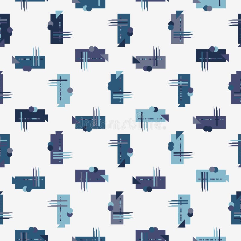 Abstract geometric pattern. stock illustration