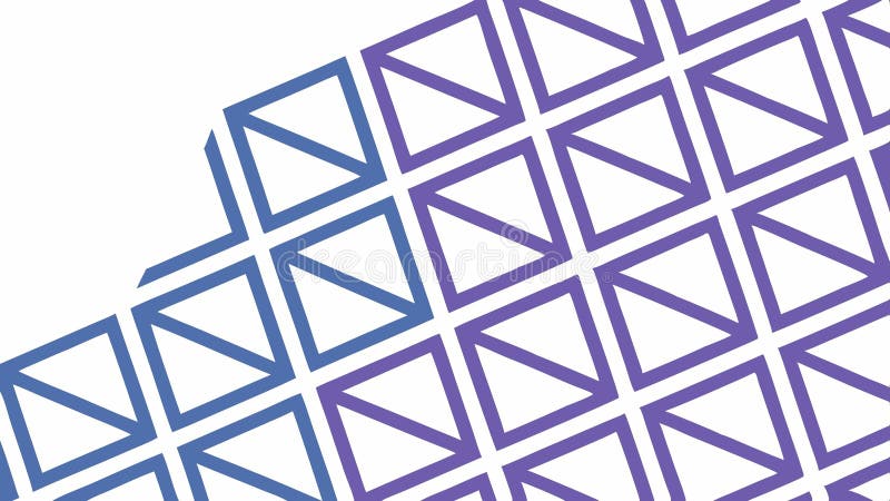 Abstract geometric pattern squares lines vector design Generative AI royalty free illustration