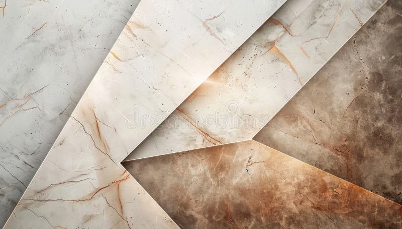 Tiparele geometrice abstracte pe suprafața marmură cu texturi și culori contrastante stock photos