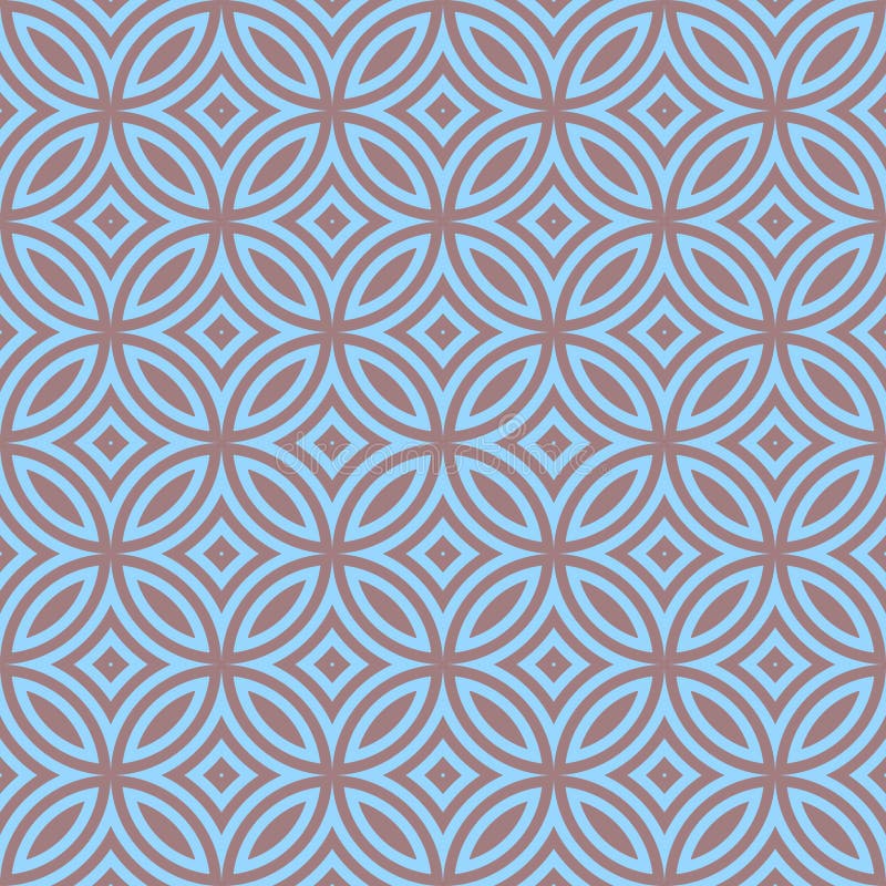 Abstract geometric regular pattern. Seamless Vector image royalty free illustration