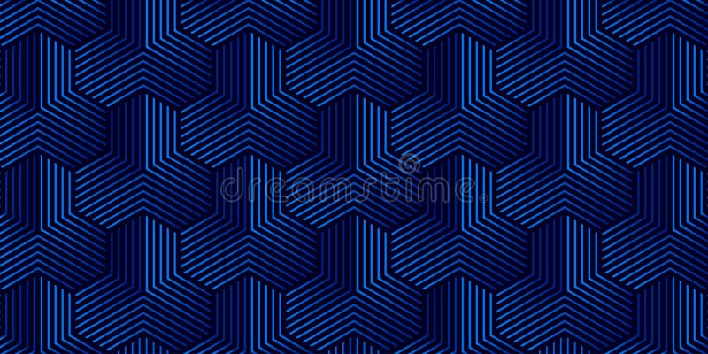 Abstract geometric seamless pattern background design modern with triangle 3d shape