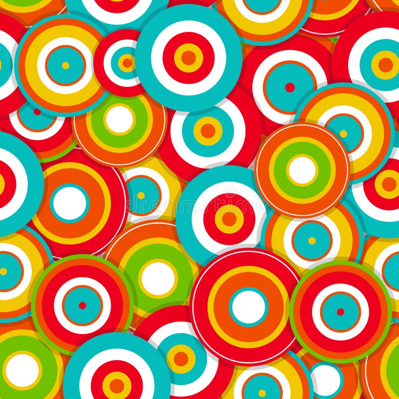 Abstract Geometric Seamless Pattern Background Stock Vector