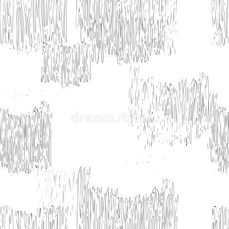 Abstract geometric seamless pattern. Monochrome pencil drawing l