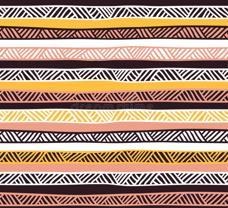 Abstract geometric seamless pattern in pastel colors. vector illustration