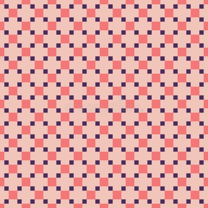 Abstract geometric seamless squares pattern royalty free illustration