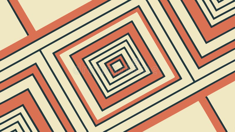 Abstract Geometric Square Pattern, Modern Minimalist Design, vector design Generative AI vector illustration