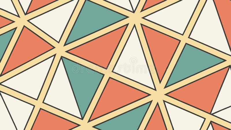 Abstract Geometric Triangle Pattern. Modern Design, vector design Generative AI stock illustration