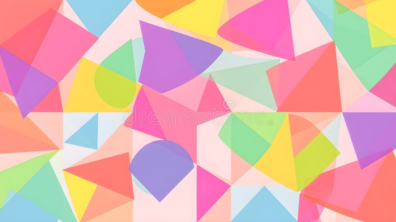 Abstract Geometric Triangle Pattern Design stock illustration