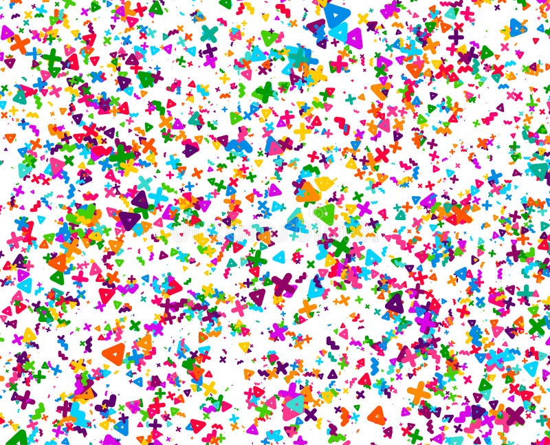 Abstract Geometrisch patroon Grafische elementenKnopen stock illustratie