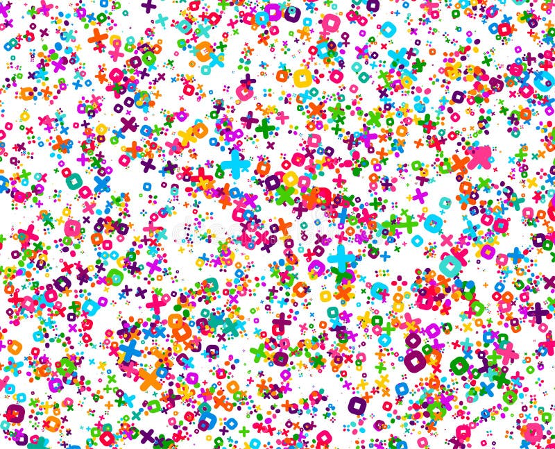 Abstract Geometrisch patroon Grafische elementenKnopen stock illustratie