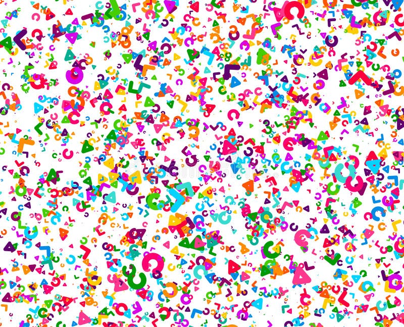 Abstract Geometrisch patroon Grafische elementenKnopen stock illustratie