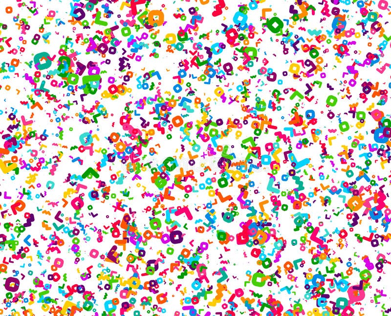 Abstract Geometrisch patroon Grafische elementenKnopen stock illustratie