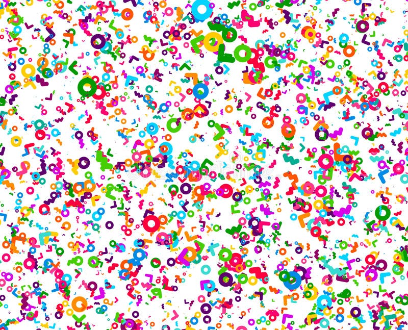 Abstract Geometrisch patroon Grafische elementenKnopen royalty-vrije illustratie