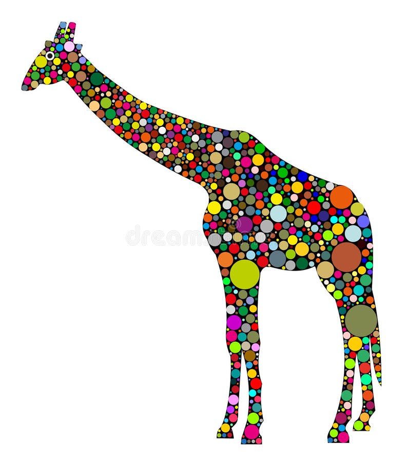 Abstract Giraffe