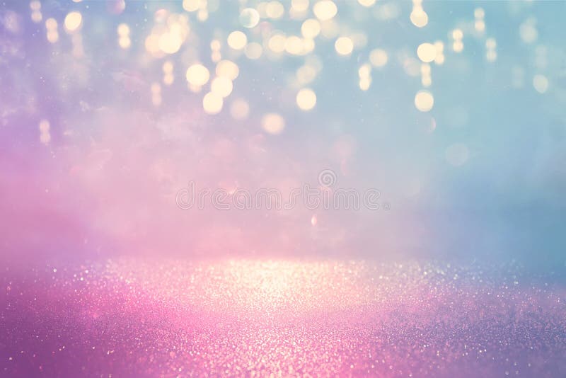 Pink And Blue Glitter Backgrounds