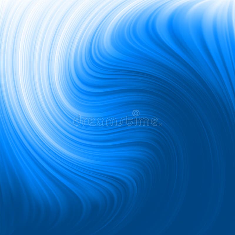 Abstract glow Twist with blue flow. EPS 8