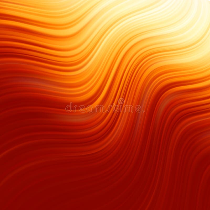 Abstract glow Twist with golden flow. EPS 8