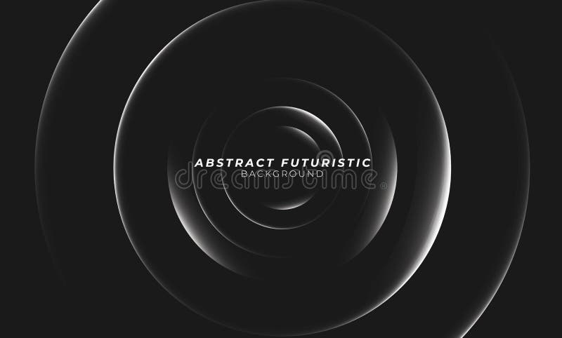 Abstract glowing Circle lines background. Abstract futuristic art wallpaper.