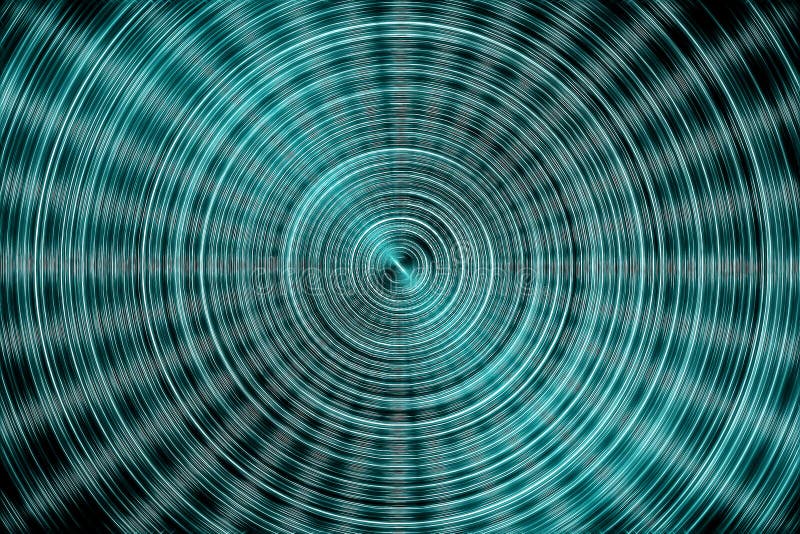 Abstract glowing concentric circles futuristic pattern. Big data processing. Sci-fi circuit design. Hi tech technology royalty free illustration Abstract glowing concentric circles futuristic pattern. Big data processing. Sci-fi circuit design. Hi tech technology royalty free illustration