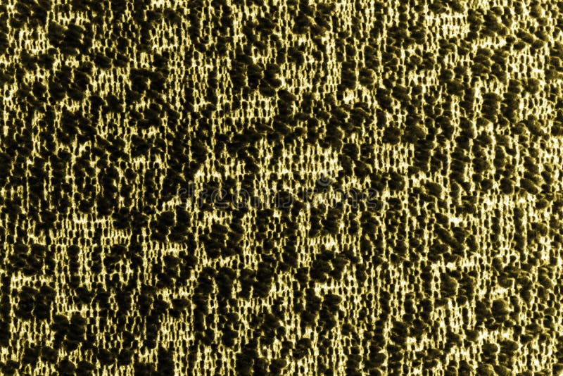 Abstract glowing golden fabric texture stock photo