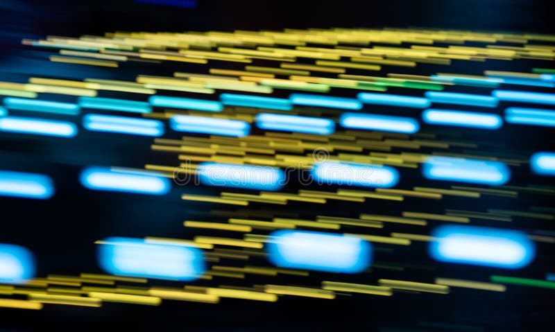 Abstract glowing light motion royalty free stock photography