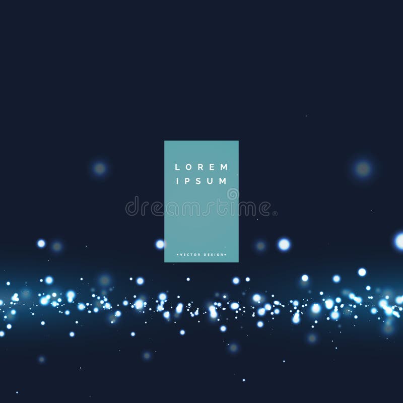Abstract glowing light particle effect background stock illustration Abstract glowing light particle effect background stock illustration