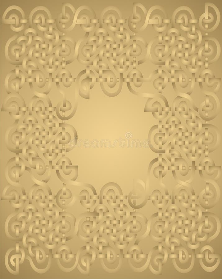 Abstract gold background -