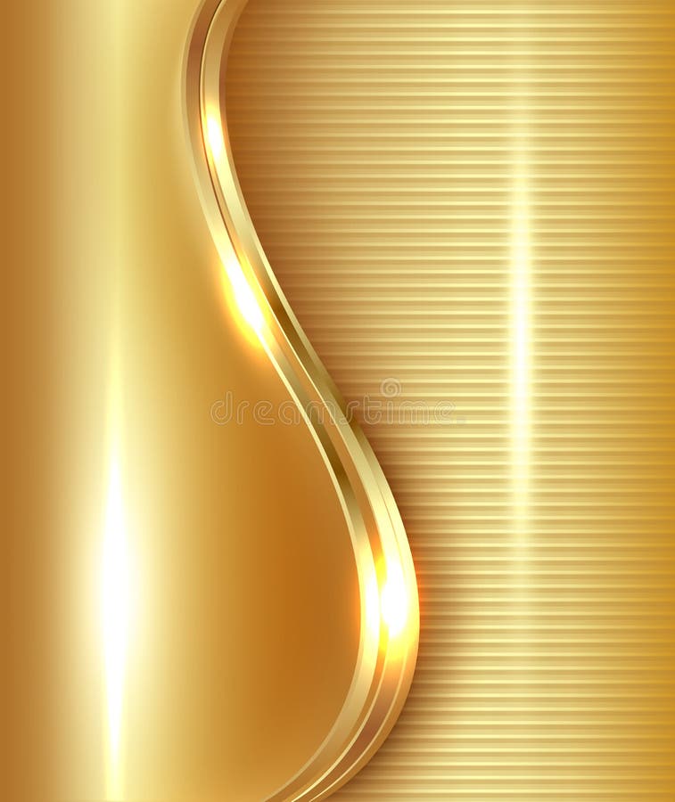 Abstract gold background stock vector. Illustration of sample - 48808025