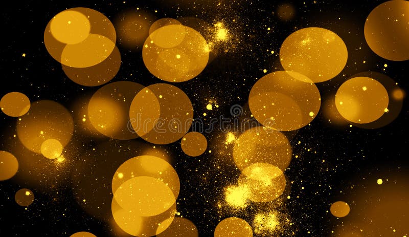 starry gold bokeh background starry gold bokeh background