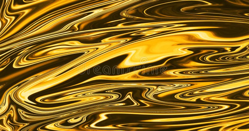 Abstract gold fluid texture background royalty free illustration