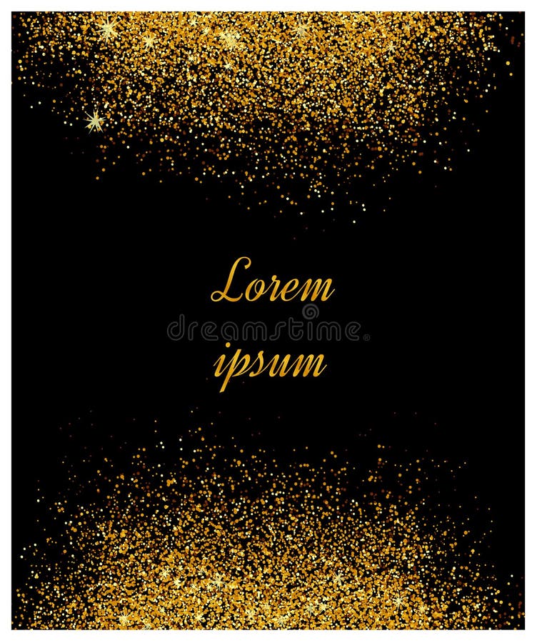 Abstract Gold Glitter Background. Gold Background for Card Stock ...