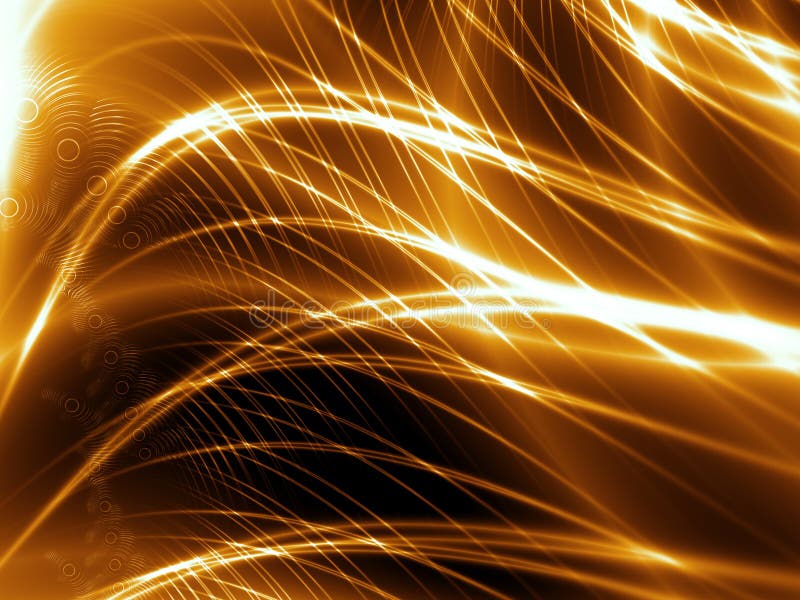 Abstract Gold Lines Stock Photo - Image: 10482350