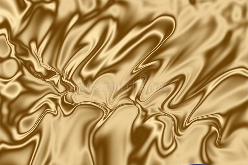 Abstract gold liquid gradients colorful texture stock illustration