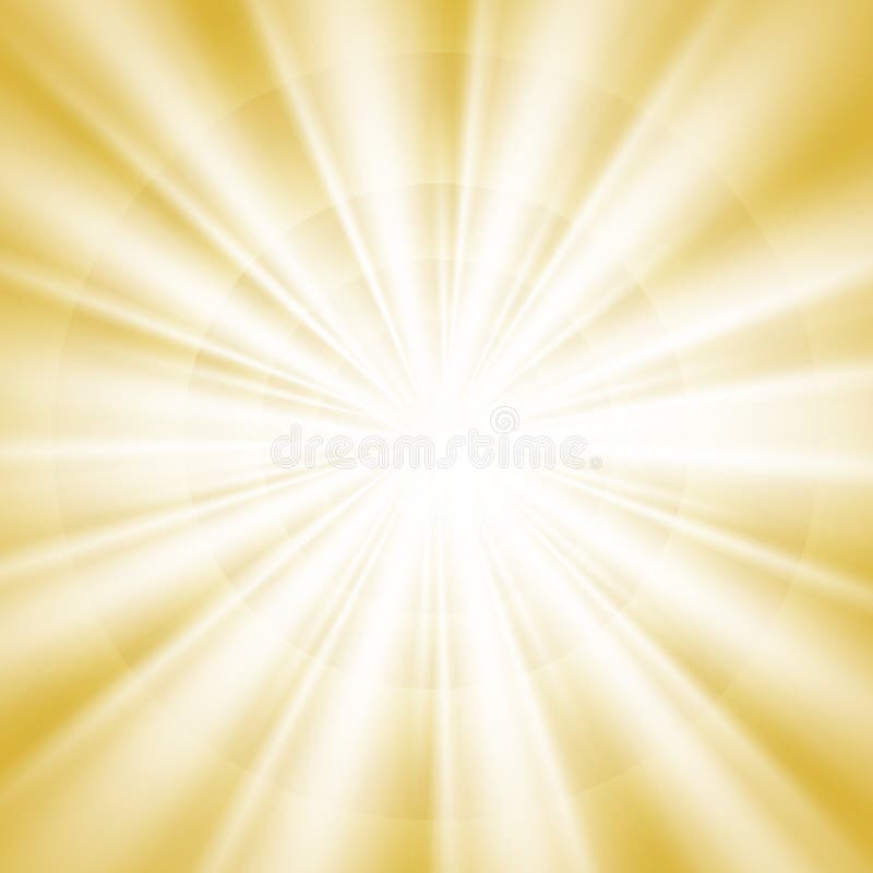 Abstract of gold sky of bright sun shine background.