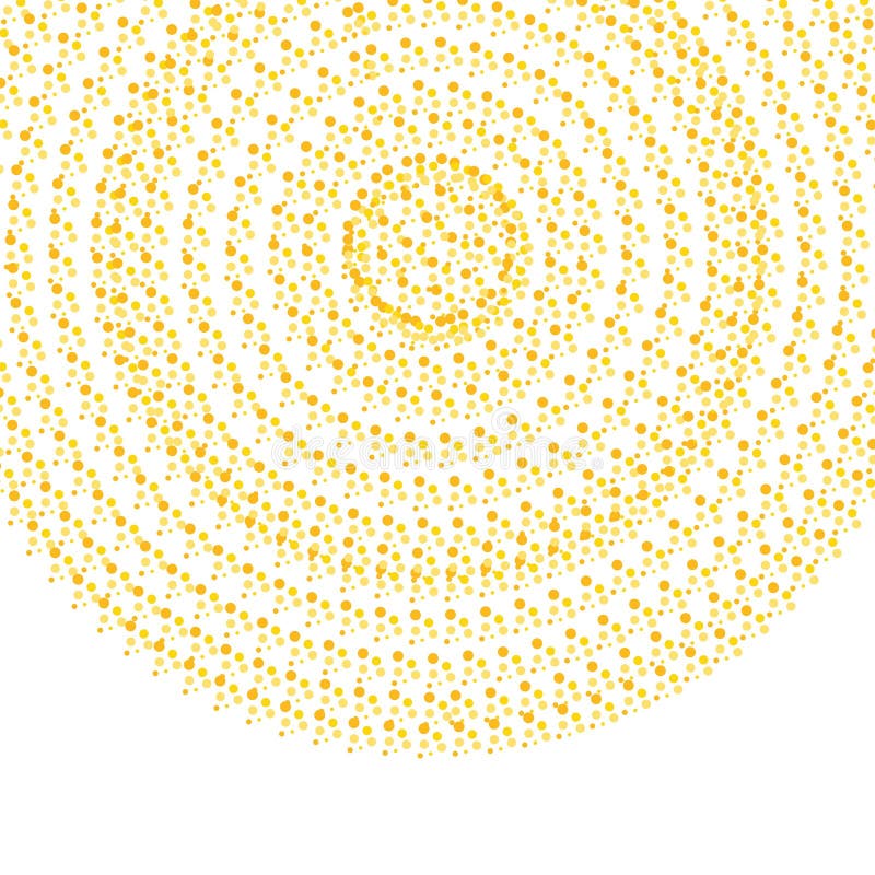 Abstract golden Circle Cofetti Background stock illustration Abstract golden Circle Cofetti Background stock illustration