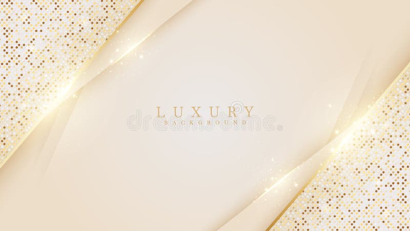 Abstract Golden Lines on Cream Shade Background. Stock Vector - Illustration of mandala, magic: 211658806 Abstract Golden Lines on Cream Shade Background. Stock Vector - Illustration of mandala, magic: 211658806