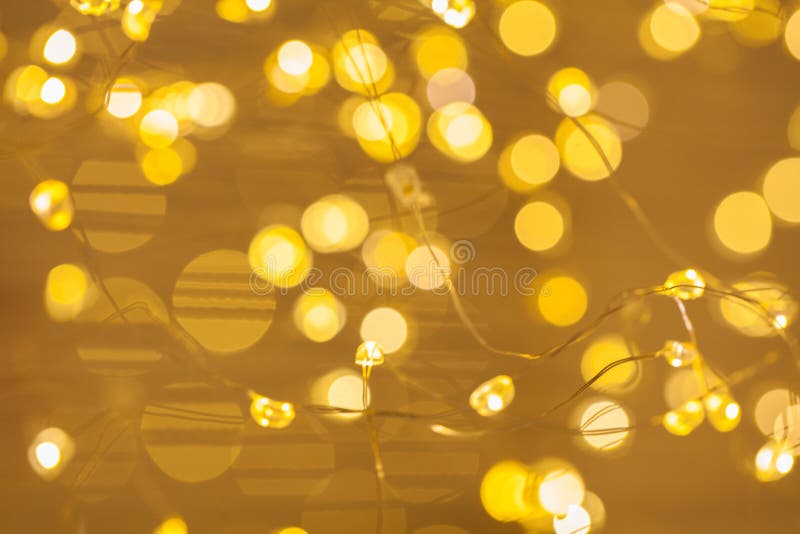 Abstract golden shiny Christmas garland backdrop glitter for holidays background royalty free stock photography Abstract golden shiny Christmas garland backdrop glitter for holidays background royalty free stock photography