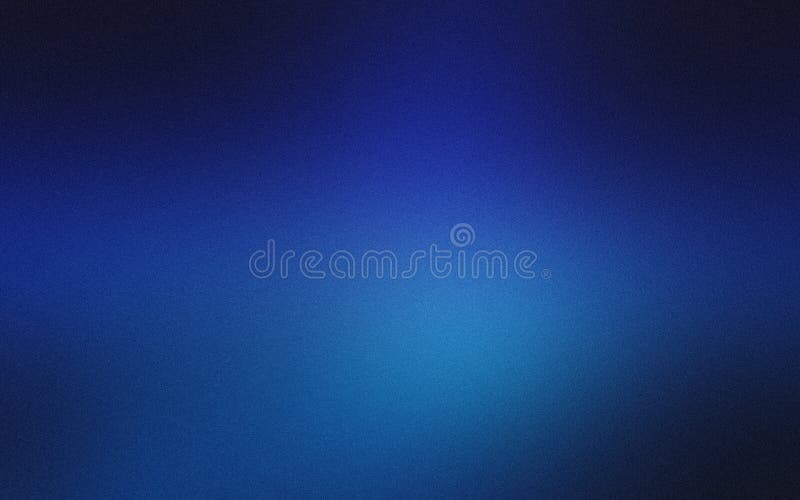 Abstract gradient background with blue grainy effect. Blurred texture with digital noise. 3D rendering stock illustration