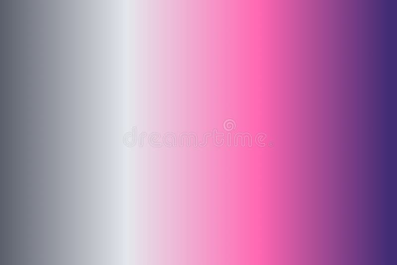 Abstract gradient background gray, white, pink, blue stock illustration