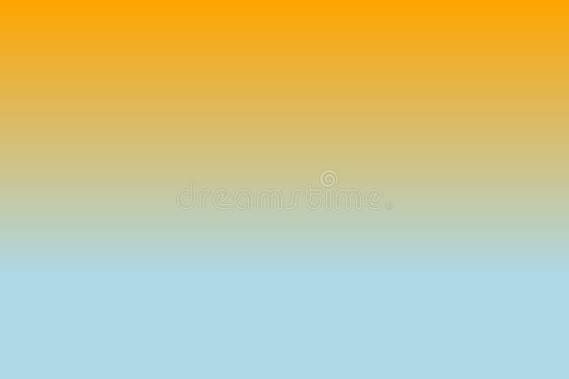 Abstract Gradient Background Orange and Light Blue Stock Image Image
