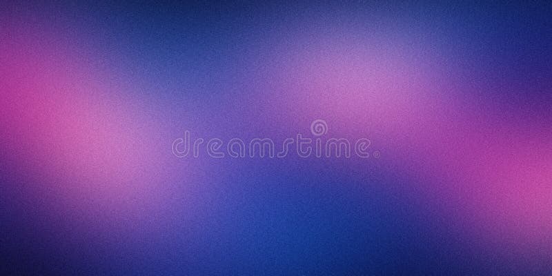 Abstract gradient background with purple blue grainy effect. Blurred texture with digital noise. 3D rendering stock illustration