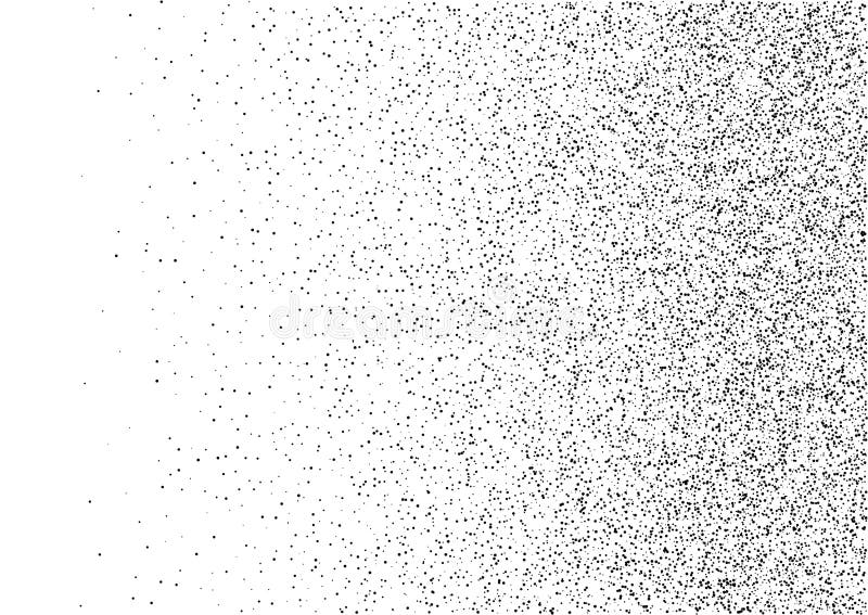 Abstract Gradient Halftone Random Dots Background. A4 Size, Vector ...